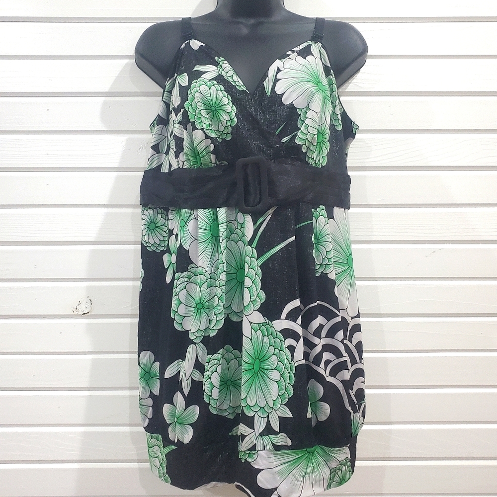 Torrid Floral Printed Tunic Tank